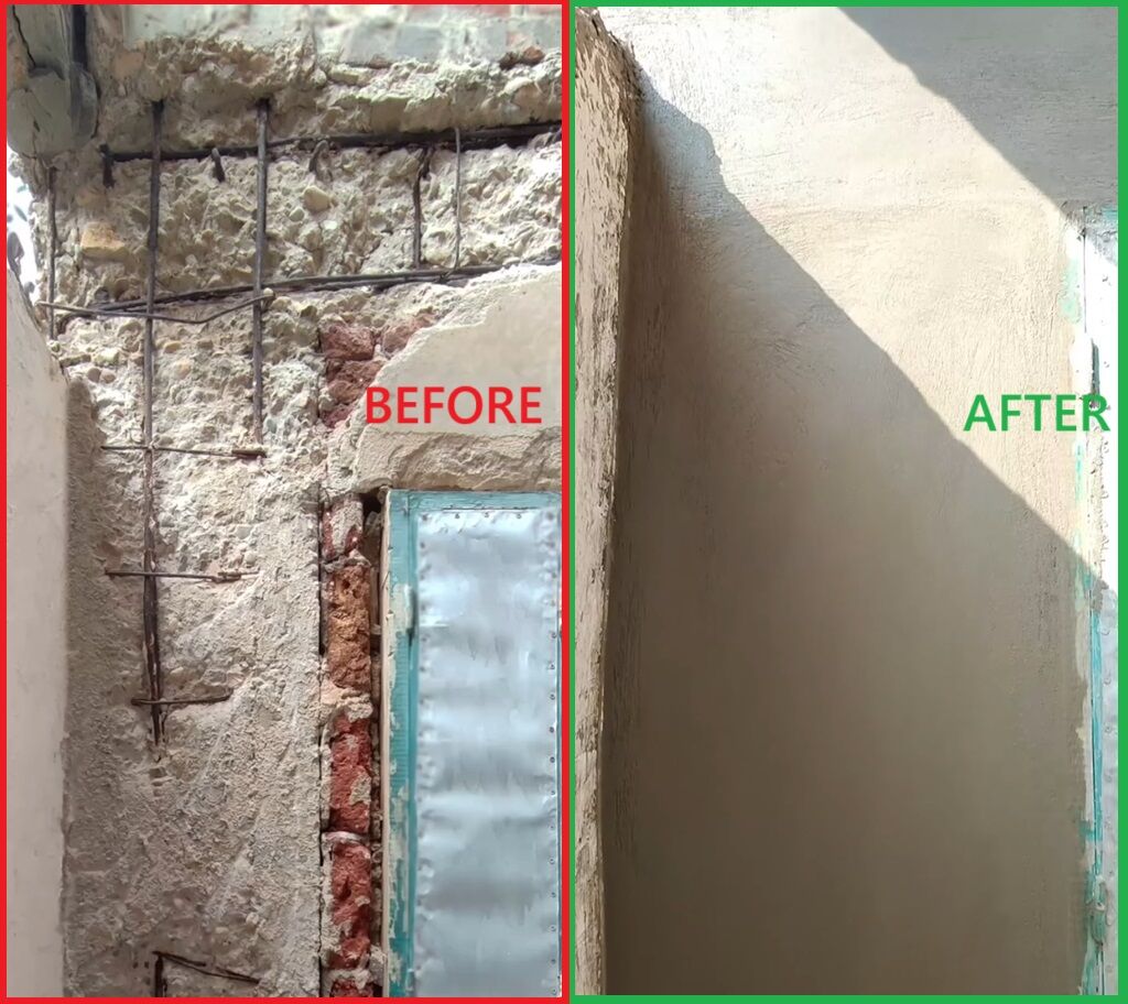 Concrete Cancer Repairs - Concrete Spalling Repairs - Before & After - 12
