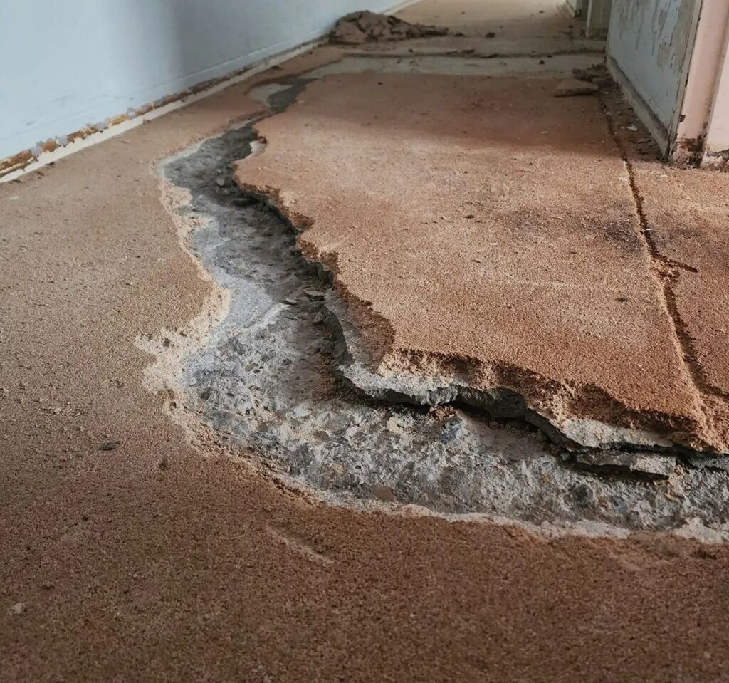 Concrete Cancer Caused By Magnesite Flooring - Concrete Cancer Repairs Sydney
